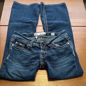 BKE Stylish Starlite Blue Women's Flare Jeans